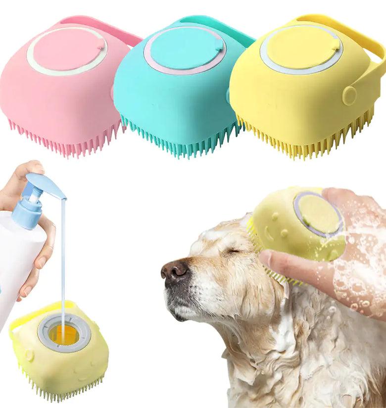 Doggy Massage Shampoo Brush