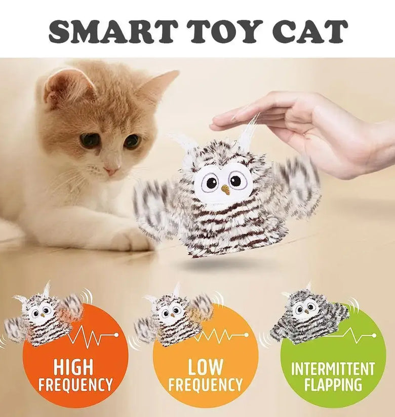 Owl Cat Toys | Whiskering Feathered Friend