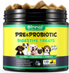 Probiotics for Dogs: Support Gut Health, Itchy Skin, Allergies, Yeast, Balance Immunity ,Digestive Enzymes Pre Probiotic Chews for Dogs