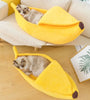 Meow-nanas Comfort Banana Cat Bed